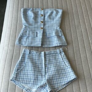 Amanda Uprichard top and short set